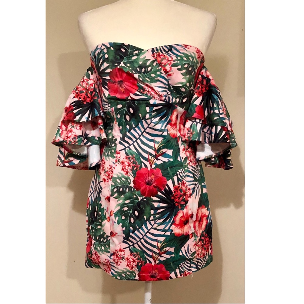 NWT Tropical Dress
